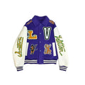 Jaqueta Louis Vuitton Runaway Frog Varsity Purple